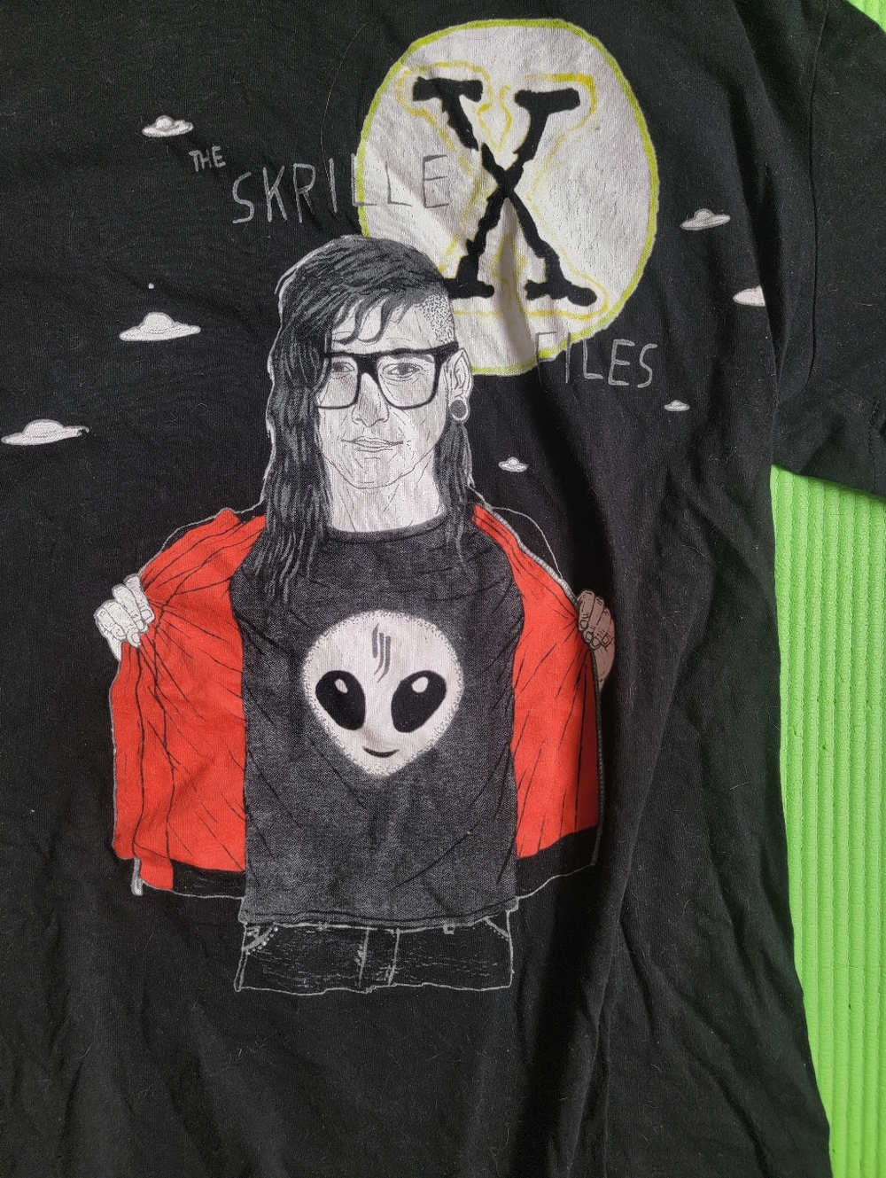 Skrillex X-files T Shirt